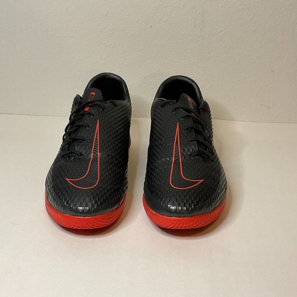 Nike Phantom GT Academy IC Indoor Soccer CK8467-060 Black Red Men's Size‎ 12 - Picture 2 of 8